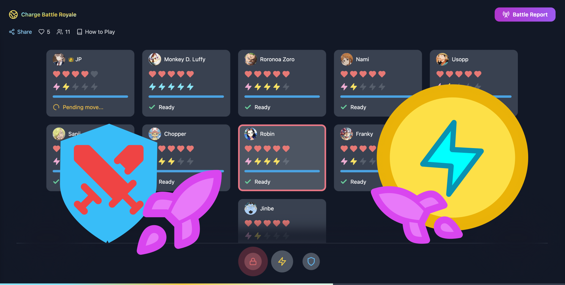 Charge Battle Royale